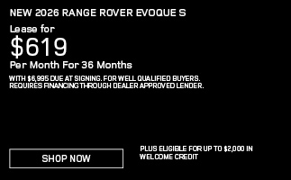 2026 RANGE ROVER EVOQUE S offer