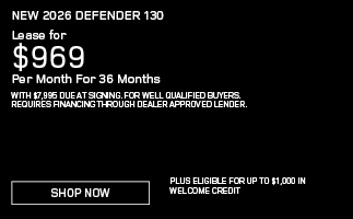 2026 Defender 130 offer