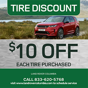 10 dollars off each tire purchased