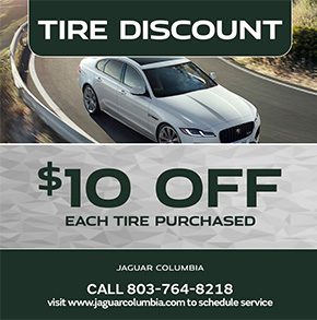 10 dollars off each tire purchased