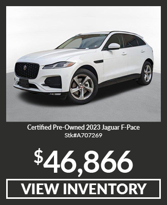 preowned 2023 jaguar f-pace for sale