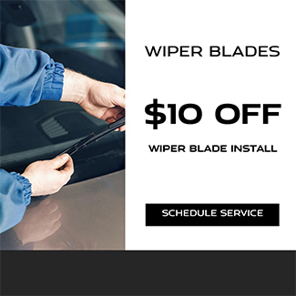 $10 off wiper blades