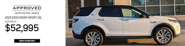 Certified pre-owned Land Rover