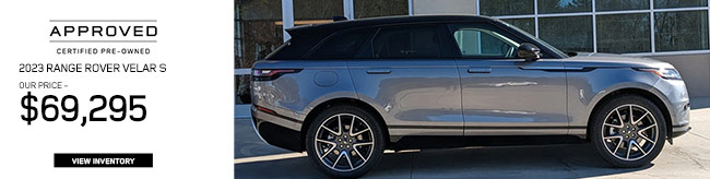 Certified pre-owned Range Rover