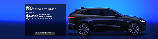 Jaguar F-Pace P450 lease offer