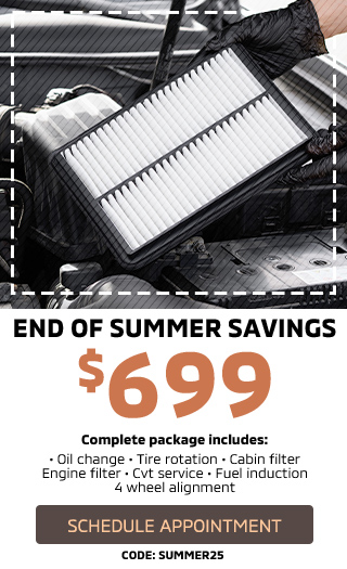 End of Summer Savings $699 Service Special