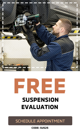 Free sunspension evaluationService Specials