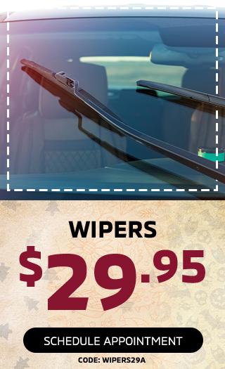 special price on wipers