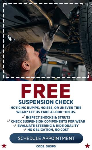 FREE Suspension Check special