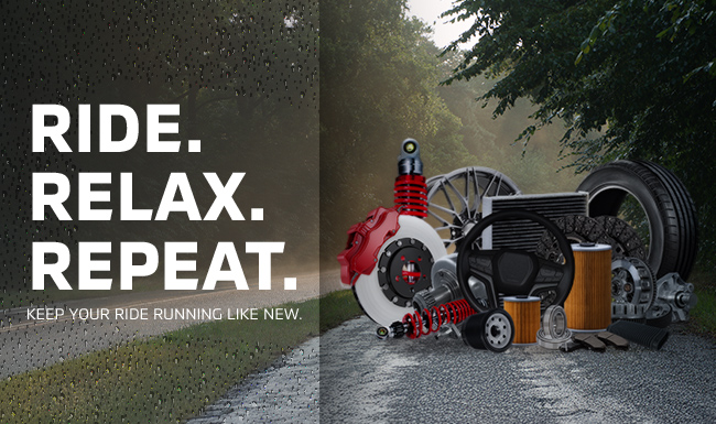 Ride relax repeat - Keep your ride running like new