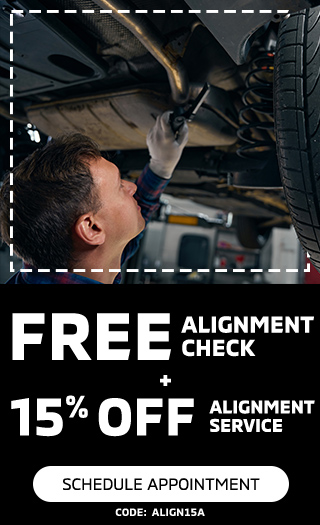 FREE Alignment Check and alignment service special