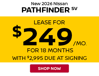 2026 Nissan Pathfinder offer