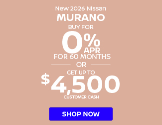 2026 Nissan Murano offer