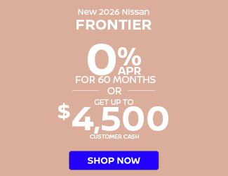 2026 Nissan Frontier offer