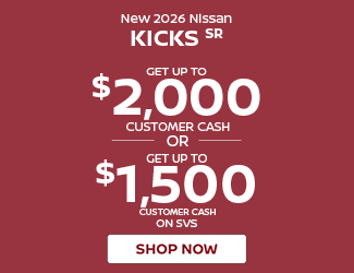 2026 Nissan Kicks offer