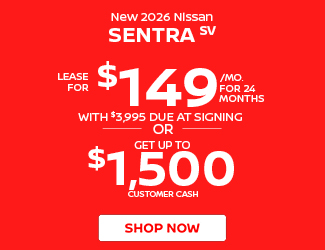 2026 Nissan Sentra SV offer