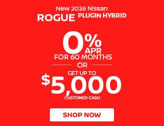 2026 Nissan Rogue Plugin Hybrid offer