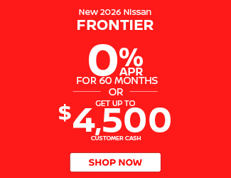 2026 Nissan Frotier offer