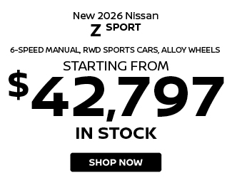2026 Nissan Z Sport offer
