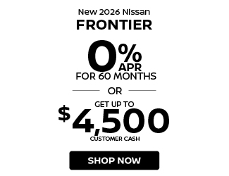 2026 Nissan Frotier offer