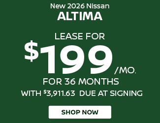 NEW 2026 Nissan Altima offer