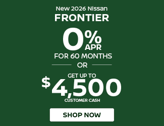 NEW 2026 Nissan Frontier offer