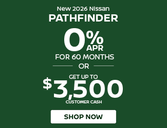 NEW 2026 Nissan Pathfinder offer
