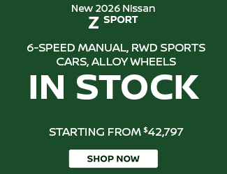 2026 Nissan Z Sport offer