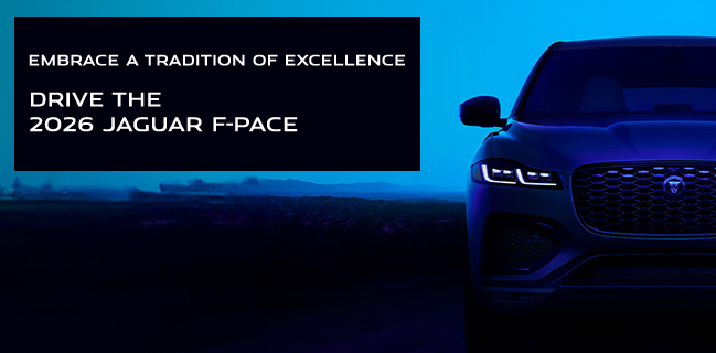 Embrace a tradition of excellence drove the Jaguar 2026 F-Pace