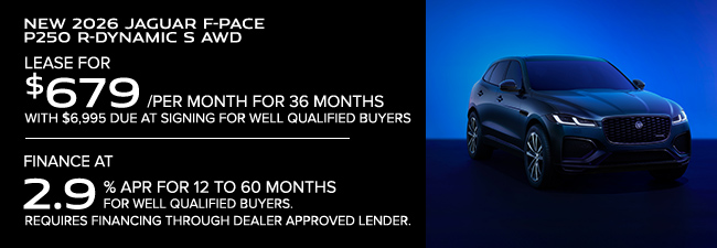 2026 Jaguar F-Pace P250 R-Dynamic S AWD