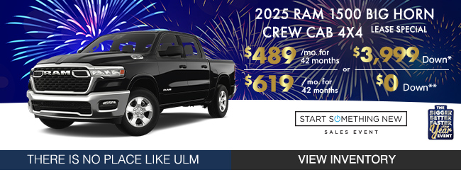 2025 RAM 1500 Big Horn Crew Cab 4X4