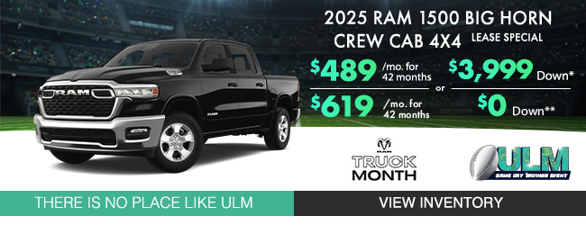 RAM 1500 Big Horn offer