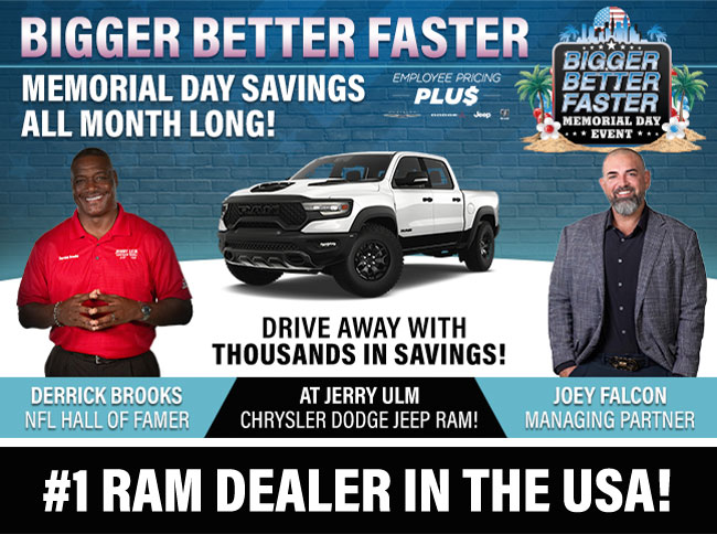 Zero to Ulm Event at Jerry Ulm Chrysler Dodge Jeep RAM