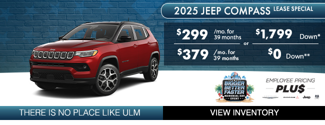 Jeep Compass lease special