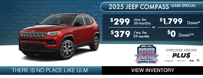 Jeep Compass lease special