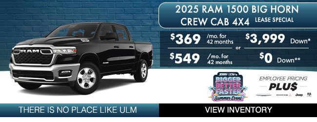 RAM 1500 Big Horn offer