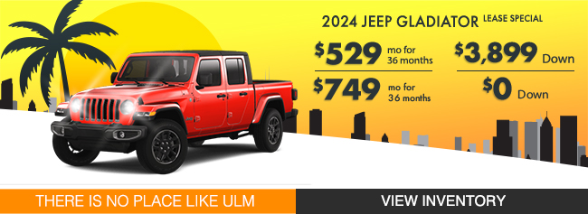 2024 Jeep Gladiator Lease Special