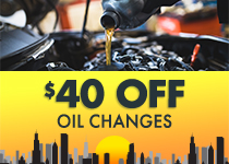 $40 off oil change