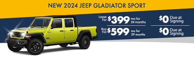 2024 Jeep Gladiator Sport