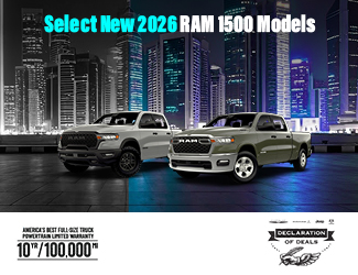 2025 & 2026 RAM 1500