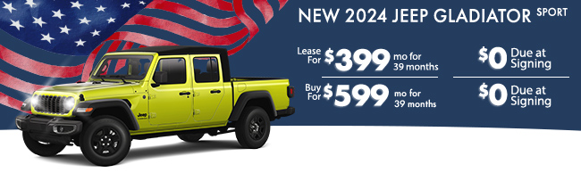 2024 Jeep Gladiator Sport