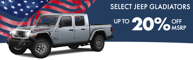 Select Jeep Gladiators