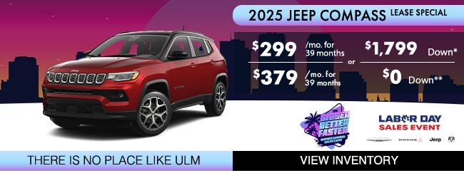 2025 Jeep Compass Lease Special
