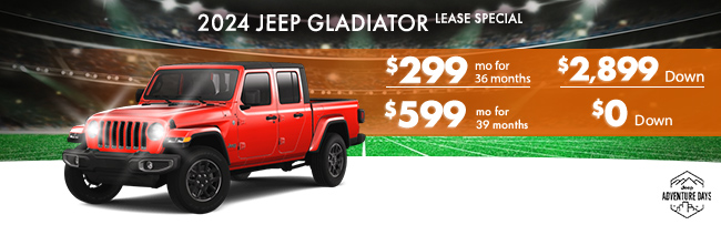 2024 Jeep Gladiator Lease Special