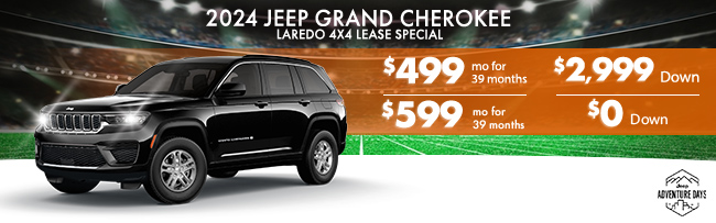 2024 Jeep Grand Cherokee Laredo 4X4 Lease Speial