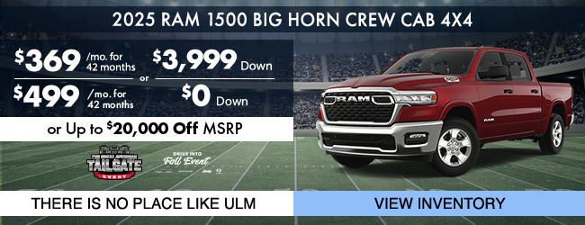RAM 1500 offer