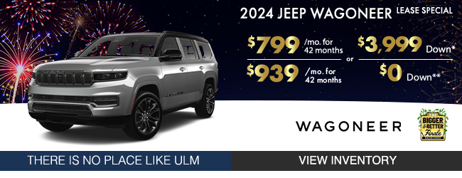 New Wagoneer offer