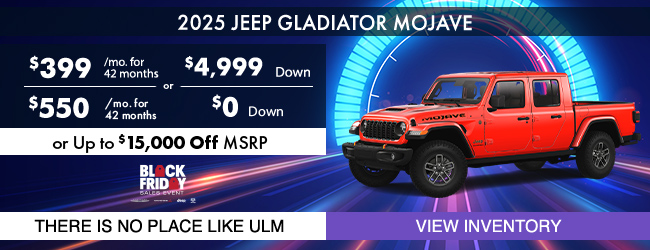 Jeep Grand Cherokee offer