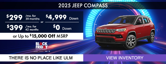 2025 Jeep Compass Lease Special