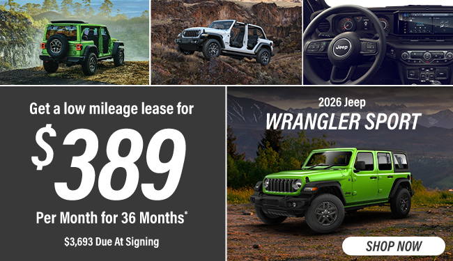 2026 Jeep Wrangler